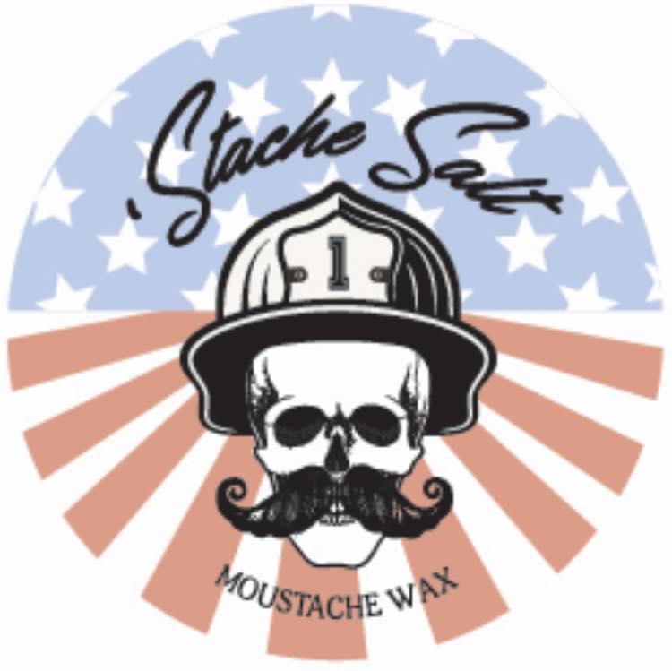 'Stache Salt logo